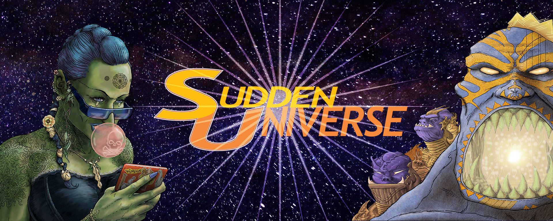 Sudden Universe Banner